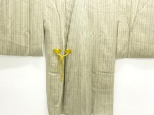 縮緬地縞模様道中着